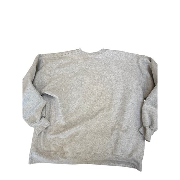 The BAR Ember Sweatshirt Grey Brown Embroidered Size XL - Picture 9 of 9